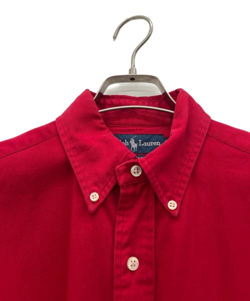 RALPH LAUREN（ラルフローレン）RALPH LAUREN (ラルフローレン) 長袖シャツ レッド サイズ:Sの古着・服飾アイテム