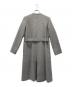 M-PREMIER COUTURE (エムプルミエクチュール) COLOMBO (コロンボ) ノーカラーコート グレー サイズ:38：10000円