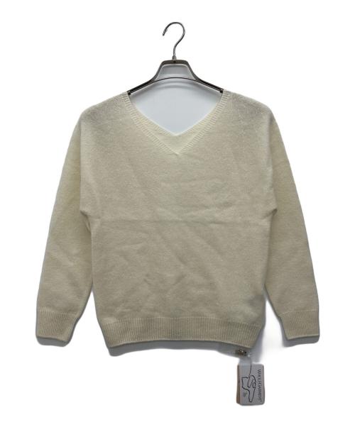 Apuweiser-riche（アプワイザーリッシェ）Apuweiser-riche (アプワイザーリッシェ) 薄手ニット アイボリー サイズ:2の古着・服飾アイテム