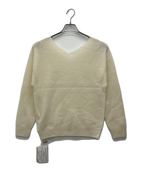 Apuweiser-riche（アプワイザーリッシェ）Apuweiser-riche (アプワイザーリッシェ) 薄手ニット アイボリー サイズ:2の古着・服飾アイテム