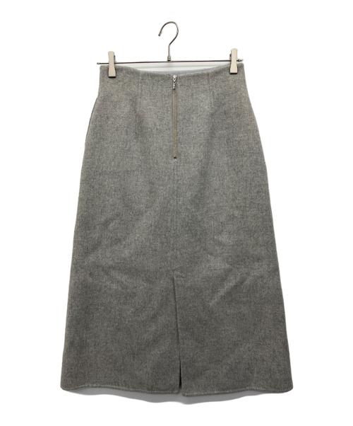 m,i,d,（エムアイディー）m,i,d, (エムアイディー) スカート グレー サイズ:38の古着・服飾アイテム
