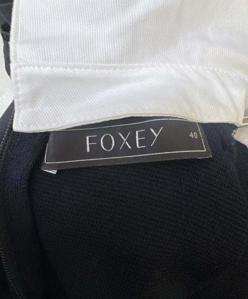 FOXEY（フォクシー）FOXEY (フォクシー) 長袖ワンピース ブラック サイズ:40の古着・服飾アイテム