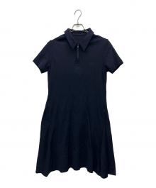 FOXEY NEWYORK（フォクシーニューヨーク）の古着「半袖ワンピース」｜ネイビー