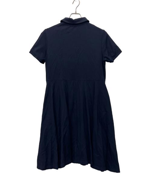 FOXEY NEWYORK（フォクシーニューヨーク）FOXEY NEWYORK (フォクシーニューヨーク) 半袖ワンピース ネイビー サイズ:40の古着・服飾アイテム