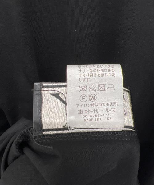 EIKO KONDO（エイココンドウ）EIKO KONDO (エイココンドウ) ノースリーブワンピース ブラック サイズ:42の古着・服飾アイテム