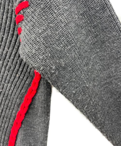 UN3D.（アンスリード）UN3D. (アンスリード) 厚手ニット グレー サイズ:38の古着・服飾アイテム