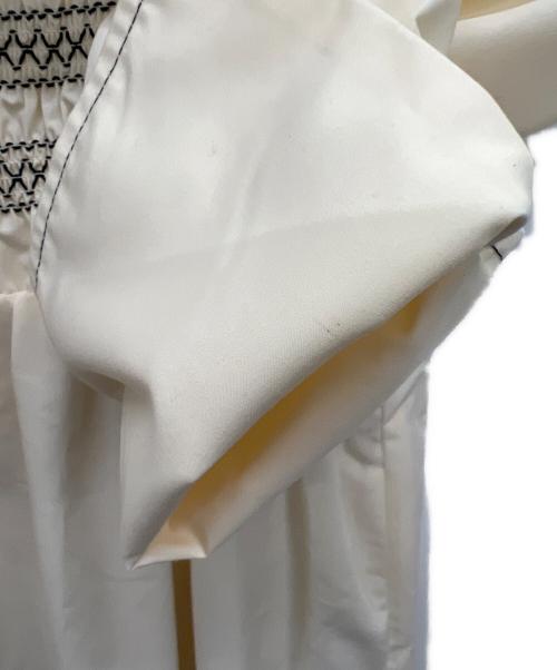 EMMEL REFINES（エメル リファインズ）EMMEL REFINES (エメル リファインズ) 長袖ワンピース アイボリー サイズ:Sの古着・服飾アイテム