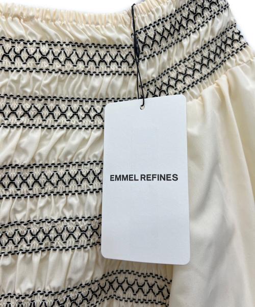EMMEL REFINES（エメル リファインズ）EMMEL REFINES (エメル リファインズ) 長袖ワンピース アイボリー サイズ:Sの古着・服飾アイテム