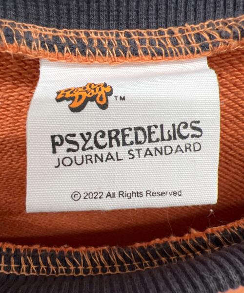 JOURNAL STANDARD（ジャーナルスタンダード）JOURNAL STANDARD (ジャーナルスタンダード) ラグランスウェット オレンジ サイズ:Mの古着・服飾アイテム
