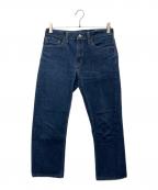 orSlowオアスロウ）の古着「セルビッチデニムパンツ」｜インディゴ