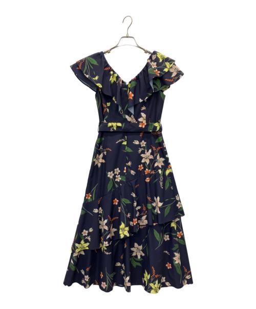 GRACE CONTINENTAL（（グレースコンチネンタル）GRACE CONTINENTAL (（グレースコンチネンタル) ノースリーブワンピース ネイビー サイズ:36の古着・服飾アイテム