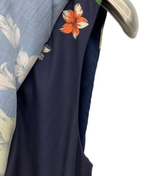 GRACE CONTINENTAL（（グレースコンチネンタル）GRACE CONTINENTAL (（グレースコンチネンタル) ノースリーブワンピース ネイビー サイズ:36の古着・服飾アイテム