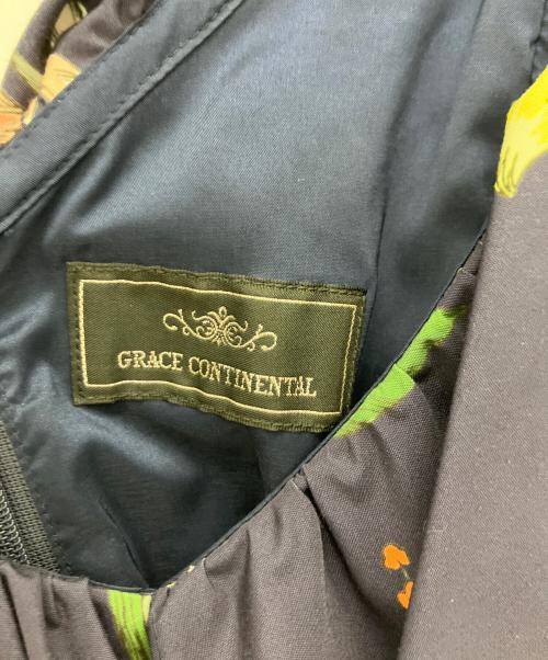 GRACE CONTINENTAL（（グレースコンチネンタル）GRACE CONTINENTAL (（グレースコンチネンタル) ノースリーブワンピース ネイビー サイズ:36の古着・服飾アイテム