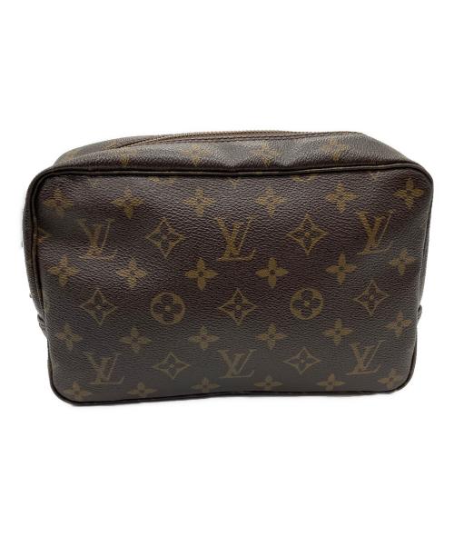 LOUIS VUITTON（ルイ ヴィトン）LOUIS VUITTON (ルイ ヴィトン) コスメポーチ ブラウンの古着・服飾アイテム