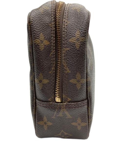 LOUIS VUITTON（ルイ ヴィトン）LOUIS VUITTON (ルイ ヴィトン) コスメポーチ ブラウンの古着・服飾アイテム