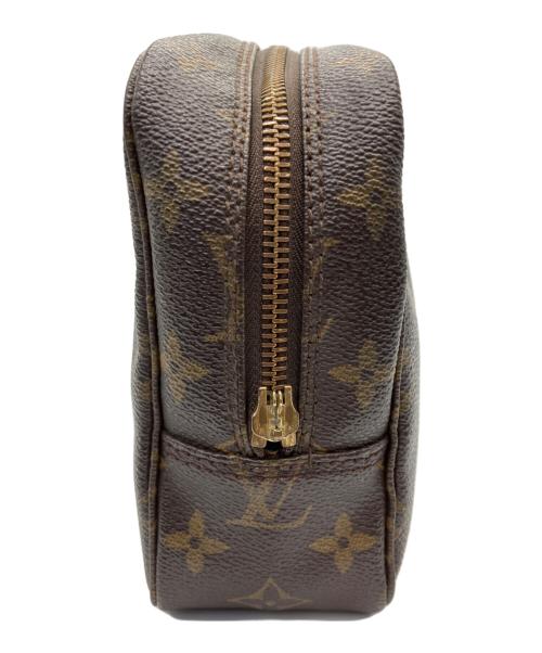 LOUIS VUITTON（ルイ ヴィトン）LOUIS VUITTON (ルイ ヴィトン) コスメポーチ ブラウンの古着・服飾アイテム