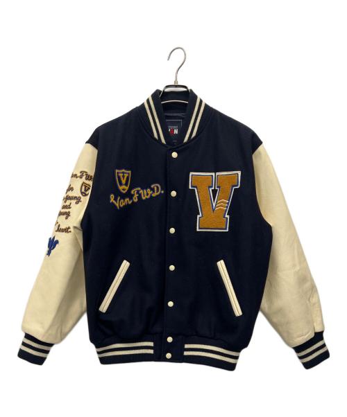 VAN（ヴァン）VAN (ヴァン) スタジャン ネイビー サイズ:Lの古着・服飾アイテム