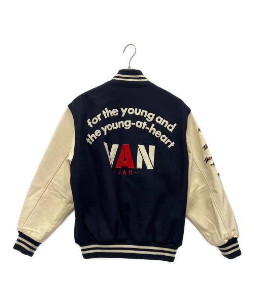 VAN（ヴァン）VAN (ヴァン) スタジャン ネイビー サイズ:Lの古着・服飾アイテム