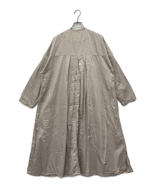 HARVESTY（ハーベスティー）HARVESTY (ハーベスティー) シャツワンピース ベージュ サイズ:1の古着・服飾アイテム