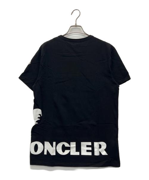 MONCLER（モンクレール）MONCLER (モンクレール) 半袖カットソー ブラック サイズ:Mの古着・服飾アイテム