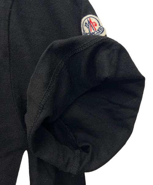 MONCLER（モンクレール）MONCLER (モンクレール) 半袖カットソー ブラック サイズ:Mの古着・服飾アイテム