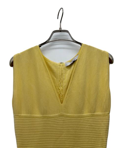 CORCOVADO（コルコバード）CORCOVADO (コルコバード) ノースリーブワンピース イエロー サイズ:Sの古着・服飾アイテム