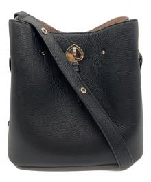Kate Spade（ケイトスペード）の古着「マーティ スモール バケット」｜ブラック