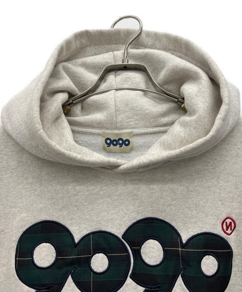 9090（9090）9090 (9090) プルオーバーパーカー グレー サイズ:Mの古着・服飾アイテム
