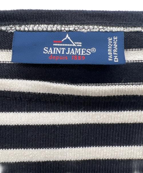 SAINT JAMES（セントジェームス）SAINT JAMES (セントジェームス) 長袖カットソー ホワイト サイズ:40の古着・服飾アイテム