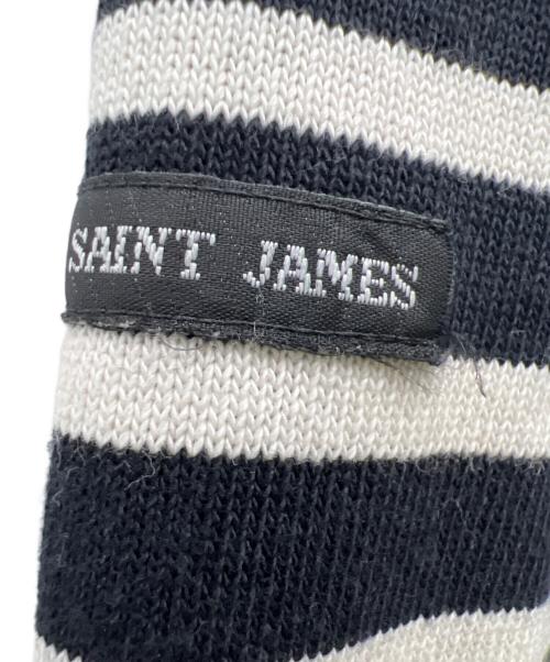 SAINT JAMES（セントジェームス）SAINT JAMES (セントジェームス) 長袖カットソー ホワイト サイズ:40の古着・服飾アイテム