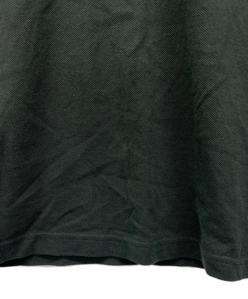 FRED PERRY（フレッドペリー）FRED PERRY (フレッドペリー) 長袖ポロシャツ グリーン×オレンジ サイズ:Sの古着・服飾アイテム