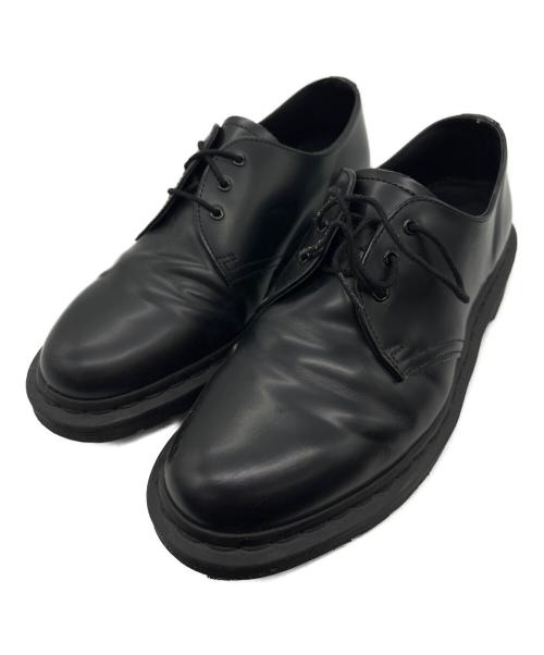 Dr.Martens（ドクターマーチン）Dr.Martens (ドクターマーチン) 3ホールシューズ ブラック サイズ:28の古着・服飾アイテム
