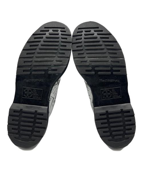 Dr.Martens（ドクターマーチン）Dr.Martens (ドクターマーチン) 3ホールシューズ SEX PISTOLS ホワイト×ブラック サイズ:UK9の古着・服飾アイテム