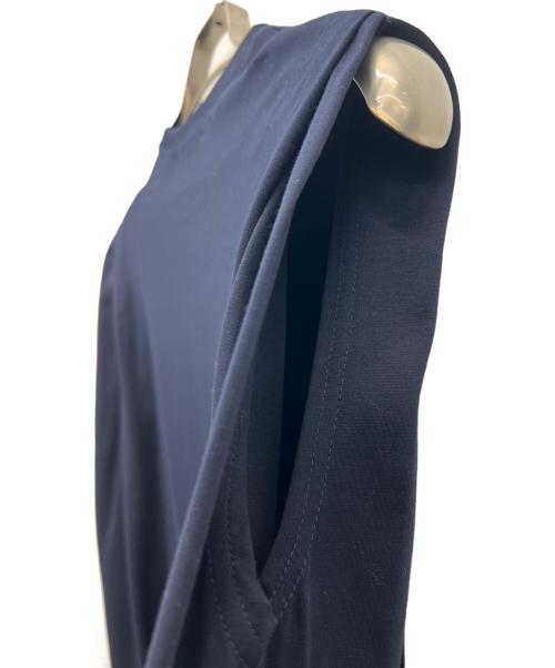 SLOANE（スローン）SLOANE (スローン) ノースリーブ・キャミソールワンピース ネイビー サイズ:２の古着・服飾アイテム