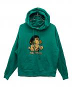 NASTY DOGナスティー ドッグ）の古着「プルオーバーパーカー」｜グリーン