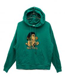 NASTY DOG（ナスティー ドッグ）の古着「プルオーバーパーカー」｜グリーン