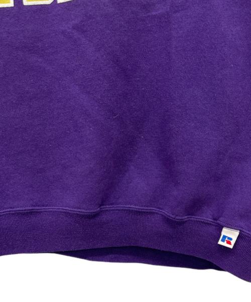 RUSSELL（ラッセル）RUSSELL (ラッセル) スウェット パープル サイズ:Lの古着・服飾アイテム