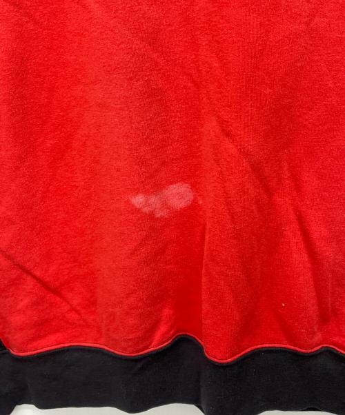 NUTMEG（ナツメグ）NUTMEG (ナツメグ) NHL (エヌエイチエル) スウェット レッド×ブラック サイズ:XLの古着・服飾アイテム