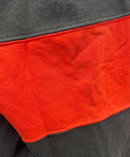 NUTMEG（ナツメグ）NUTMEG (ナツメグ) NHL (エヌエイチエル) スウェット レッド×ブラック サイズ:XLの古着・服飾アイテム