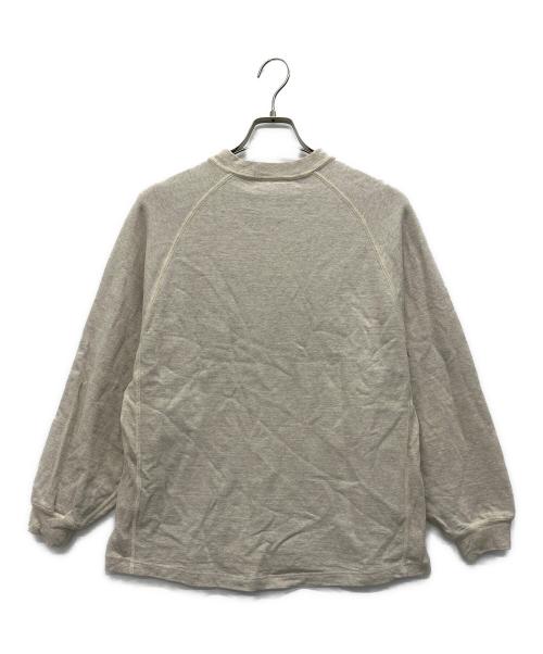 REMI RELIEF（レミレリーフ）REMI RELIEF (レミレリーフ) クルーネックスウェット アイボリー サイズ:Mの古着・服飾アイテム