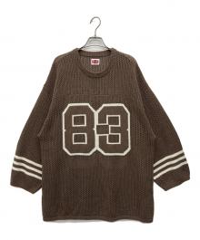 athletic wear MASON（athletic wear MASON）の古着「薄手ニット」｜ブラウン