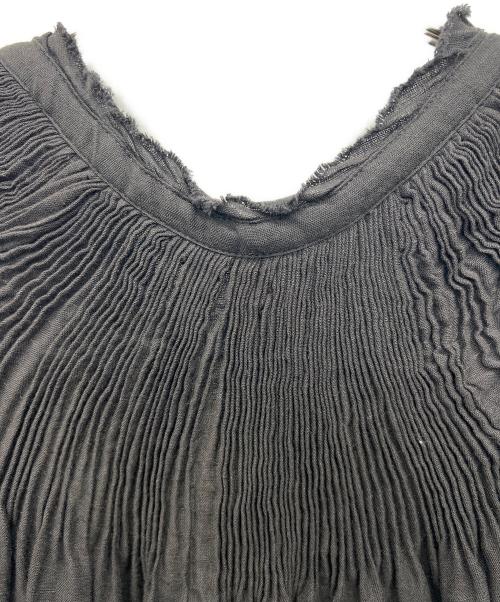 NUDE VINTAGE（ヌードヴィンテージ）NUDE VINTAGE (ヌードヴィンテージ) 半袖ワンピース ブラック サイズ:‐の古着・服飾アイテム