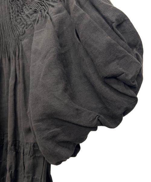 NUDE VINTAGE（ヌードヴィンテージ）NUDE VINTAGE (ヌードヴィンテージ) 半袖ワンピース ブラック サイズ:‐の古着・服飾アイテム