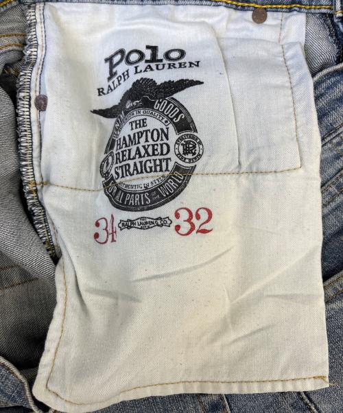 POLO RALPH LAUREN（ポロ・ラルフローレン）POLO RALPH LAUREN (ポロ・ラルフローレン) デニムパンツ ブルー サイズ:34の古着・服飾アイテム
