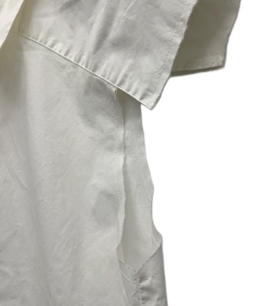 MM6 Maison Margiela（エムエムシックスメゾンマルジェラ）MM6 Maison Margiela (エムエムシックスメゾンマルジェラ) ノースリーブシャツ ホワイト サイズ:42の古着・服飾アイテム