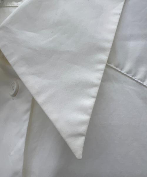 MM6 Maison Margiela（エムエムシックスメゾンマルジェラ）MM6 Maison Margiela (エムエムシックスメゾンマルジェラ) ノースリーブシャツ ホワイト サイズ:42の古着・服飾アイテム