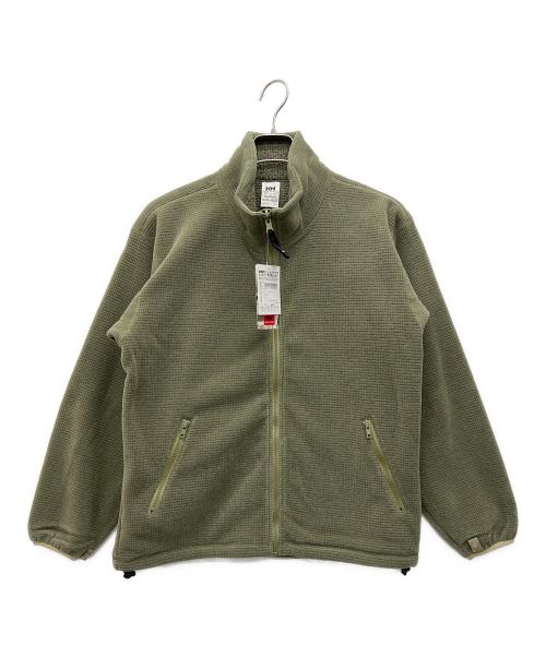 HELLY HANSEN（ヘリーハンセン）HELLY HANSEN (ヘリーハンセン) フリースジャケット グリーン サイズ:M 未使用品の古着・服飾アイテム