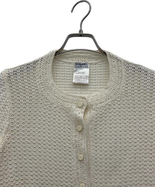 CHANEL（シャネル）CHANEL (シャネル) 薄手ニット アイボリー サイズ:38の古着・服飾アイテム