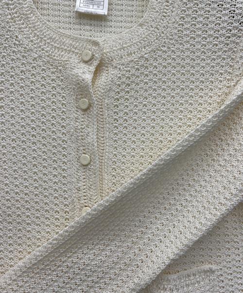 CHANEL（シャネル）CHANEL (シャネル) 薄手ニット アイボリー サイズ:38の古着・服飾アイテム