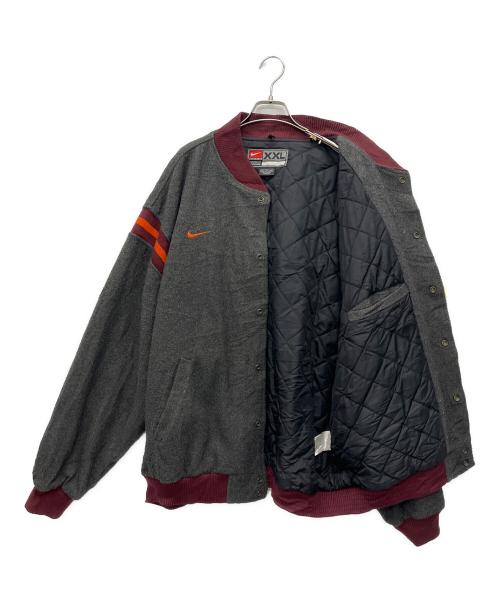 NIKE（ナイキ）NIKE (ナイキ) スタジャン グレー×レッド サイズ:XXLの古着・服飾アイテム